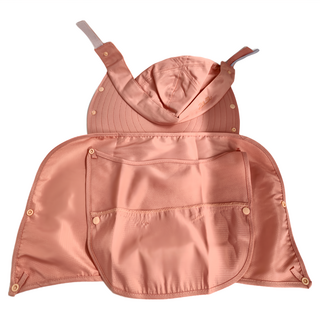 全覆式遮陽帽 粉色 棉和聚酯纖維