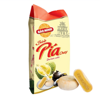 BAO MINH 榴槤餅, 300g, 越南寶明老字號, 獨立包裝, 濃郁香醇, 綠豆內餡, 1包