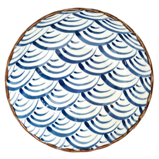 Saikai 西海陶器 波佐見燒 職人手繪系列 兩件式丼飯碗, 18.5 x 18.5 x H6.5 cm, 900 ml, 13362, 1個