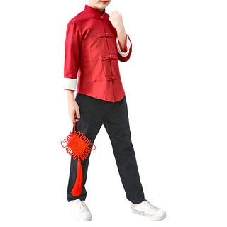 Kori Deer 可莉鹿 兒童萬聖節變裝派對造型服裝民國風學生裝, 1入, 紅色, 100cm