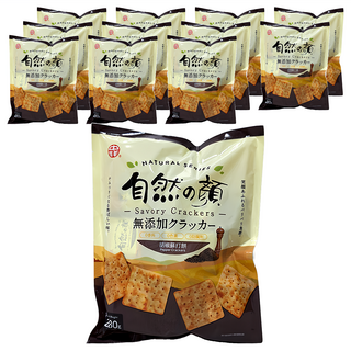 中祥 自然の顏 胡椒蘇打餅, 280g, 12袋