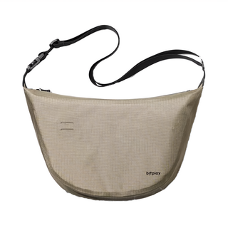 bitplay AquaSeal 全防水半月側背包, 2.5L容量, 420D防水抗撕裂面料, 28 x 17 x 8cm, 沙色, 1個