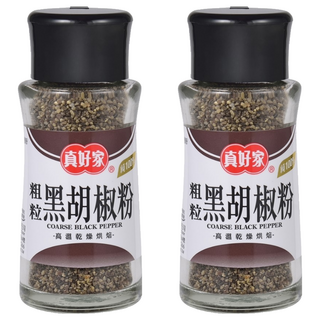 真好家 黑胡椒粗粒, 30g, 2瓶