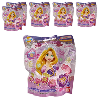 BANDAI 迪士尼魔法奇緣長髮公主入浴球, 55g, 6袋