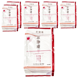 OGAWA 小川珈琲 京都吟味百饌 醇厚京咖啡 濾掛式, 10g, 5包, 6袋