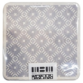 MBM MIT花磚珪藻土吸水杯墊 極簡風格, 極簡永恆a, 1個