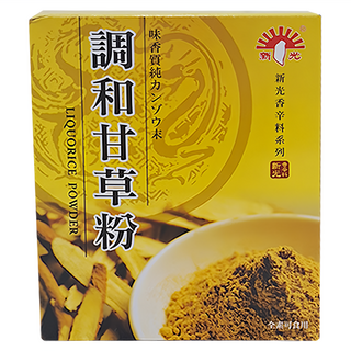 新光洋菜 調和甘草粉 料理用 全素可用, 600g, 1盒