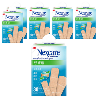 3M Nexcare 舒適繃綜合包, 30片, 6盒