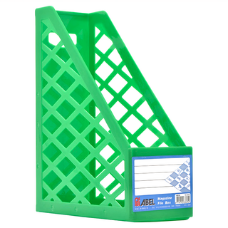ABEL 力大牌 A4雜誌盒, 鮮綠色, 1入