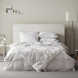 BOUNTIFUL Hotel 2合1組合式鵝絨被芯 300g + 800g, 白色