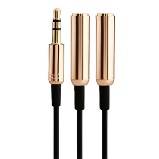 Earldom 藝鬥士 ET-AUX201 耳機分頻線音頻一分二 ,1入