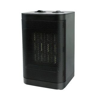 YAMASAKI 山崎 時尚陶瓷電暖器，輕巧便攜，三段調溫，傾倒斷電, 黑色, SK-002PTC