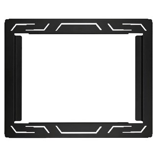 ShineTrip 山趣 鹿之荒野鐵網桌IGT連接板, 1個, 黑色