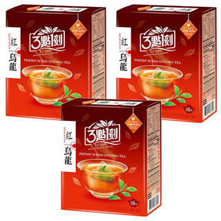 3點1刻 紅烏龍茶, 3.5g, 18包, 3盒