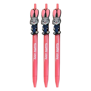 德德小品集 DISNEY原子筆 0.38, 粉色, 3支