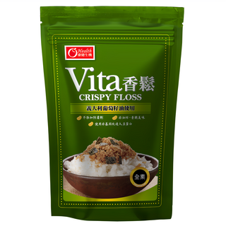 康健生機 vita香鬆, 義大利葡萄籽油使用, 添加芝麻、海苔, 全素, 300g, 1包