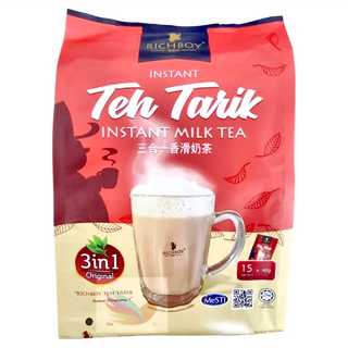 富家仔牌 南洋拉茶風味香滑奶茶三合一 經典原味 600g (15包), 40g, 1袋