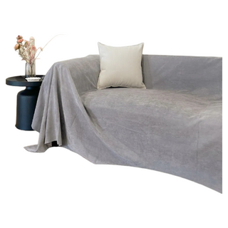 Hoom防水防貓抓沙發布 100%聚酯纖維, 優雅灰色, 1個