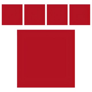 木百貨 不透明壓克力板 300 x 200 x 3mm, 5個, 紅色