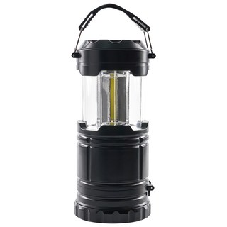 OMYCAR 多功能伸縮LED露營燈, 體積輕巧 伸縮收納好方便, 黑色, 1個