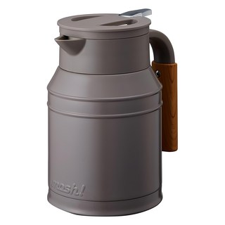 mosh 溫控電水壺 M-EK1 BR 傾倒時防溢出設計 觸控面板操作 三段溫度設定 0.8L