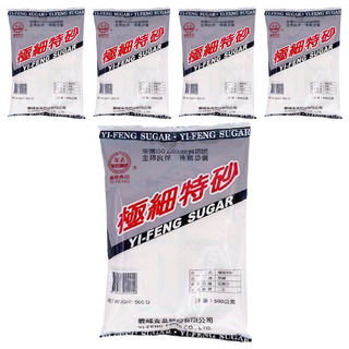 義峰食品 極細特砂 500g, 5包