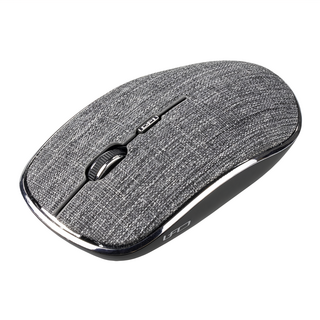 INTOPIC 廣鼎 2.4GHz飛碟無線光學鼠, 自動對頻技術, 獨立DPI按鍵, MSW-775, 灰色