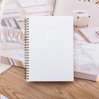 conifer 綠的事務 仙蹤特調系列 方格筆記 25K 白色情人 128頁 台灣製造 適合長時間書寫, 白色, 1本