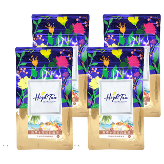 High Tea 伂橙 熱帶水果紅烏龍茶 Set 12入, PLA環保茶包, 台灣嚴格農藥殘留檢驗, 3.5g, 4袋