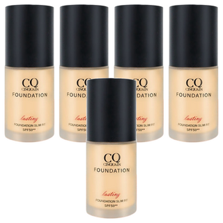 CINQUAIN 思珂 3D光感精華粉底 SPF50★★ lasting 持久 Foundation Slim Fit, 明亮色, 5瓶