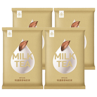 開元食品 特濃厚原味奶茶 冷熱皆宜, 1kg, 1包, 4包