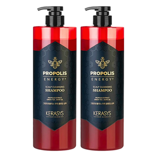 KERASYS 蜂膠活力光澤洗髮精 紅蜂膠, 1L, 2瓶