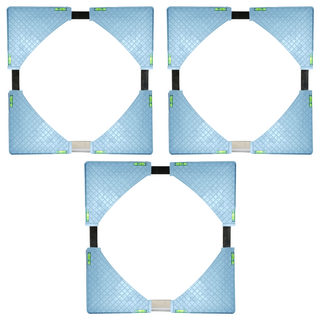 品屋 洗衣機底座, 萬用型, 耐重, 可移動墊高, 四腳吸盤固定款, 3個