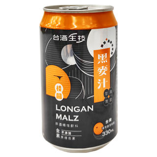 TL BIO-TECH 台酒生技 桂圓黑麥汁, 330ml, 6罐