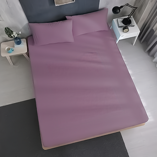 Ishur 伊舒爾 銀離子防水保潔墊 紫色 6尺, 182 x 188cm