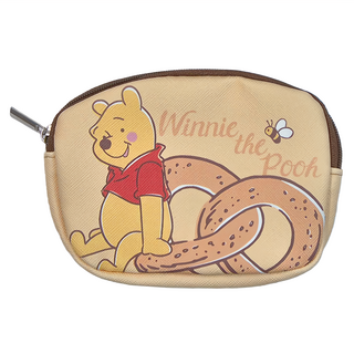 Disney 迪士尼 甜蜜夢境系列皮革鑰匙零錢包 維尼