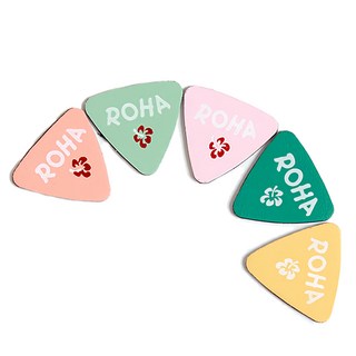 ROHA 烏克麗麗皮革撥片 (隨機款式), 5個