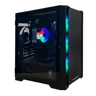 AITC 艾格 KINGSMAN CuBic ARGB 電腦機殼 120mm ARGB風扇*3, M-ATX, 1個