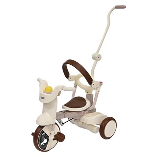 iimo 升級款 02 兒童三輪車, 適用年齡 1-5歲 (身高 77cm-100cm), 日本品牌, 白色, 1台