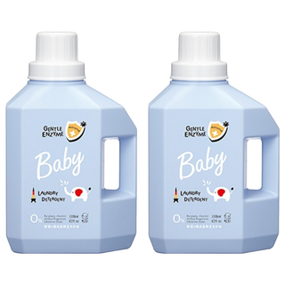 KU.KU Duckbill 酷咕鴨 Baby酵素洗衣精 溫和不刺激, 1.2L, 2瓶