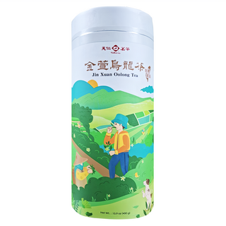 天仁茗茶 台灣茗品金萱烏龍茶, 450g, 1罐