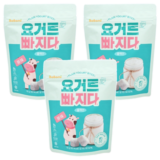 ibobomi 乳酸菌優格點心, 原味, 16g, 3包