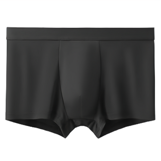 男士冰絲內褲 XL 4件組 (33.5 x 22 x 19.5cm), 黑色