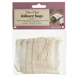 KitchenCraft 棉製香料燉煮袋 一組, 1個, 4個