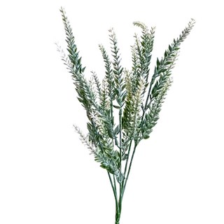 FLORAL M 仿真花 南法薰衣草花園 優雅白 居家裝飾, 1個