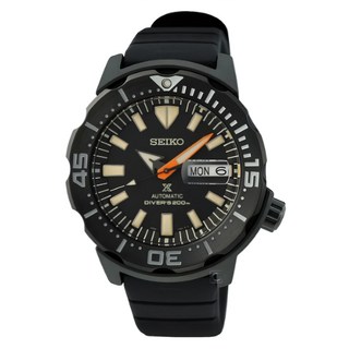 Seiko 精工 PROSPEX DIVER SCUBA 全黑限量機械潛水錶