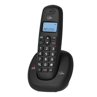 TcSTAR 迪士達 2.4G雙制式來電顯示雙機無線電話, 6段鈴聲音量, 18組鈴聲, LED顯示屏, USB供電, 一對三子機擴充, TCT-PH801