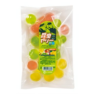 月島甲蟲 果凍 A-S630 25個,綜合水果,1包
