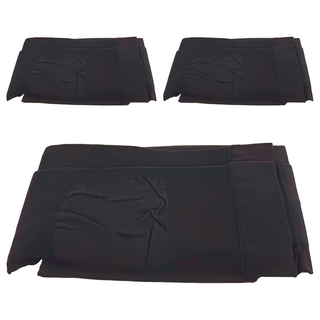 足健美襪品 100丹尼 翹臀天鵝絨九分襪 Set 3雙