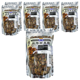 SUNFOOD 太禓食品 嗑蠶澳洲藥膳蠶豆酥 原味 藥膳配方 清香不油膩, 350g, 6包